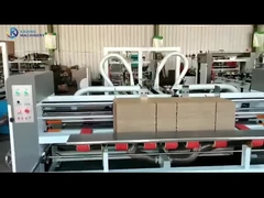 Cartella automatica del cartone ondulato che incolla il cartone della macchina che incolla macchina