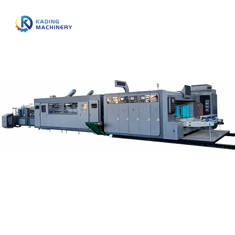 La cartella d'alimentazione automatica Gluer di FFG Flexo di 3/5 pieghe ha ondulato il cartone con la scanalatura tagliante