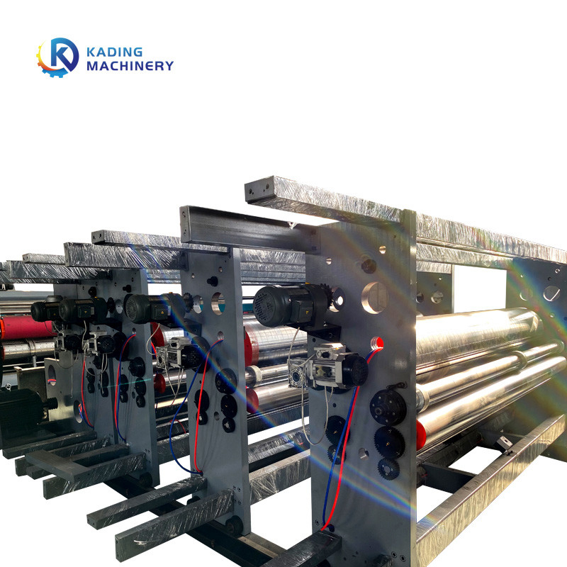 150pcs/colori di Min Carton Printing Machine Of multi per 3 5 7 strati del cartone ondulato