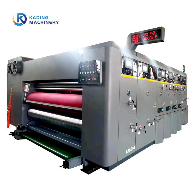 I multi colori inscatolano automatico pieno della stampatrice per cartone ondulato