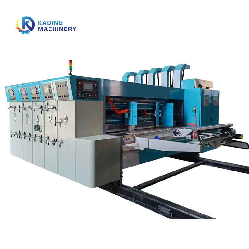 La stampatrice del cartone di Flexo con 1 - 5 colorano/rullo facoltativo e selezionato di Anilox