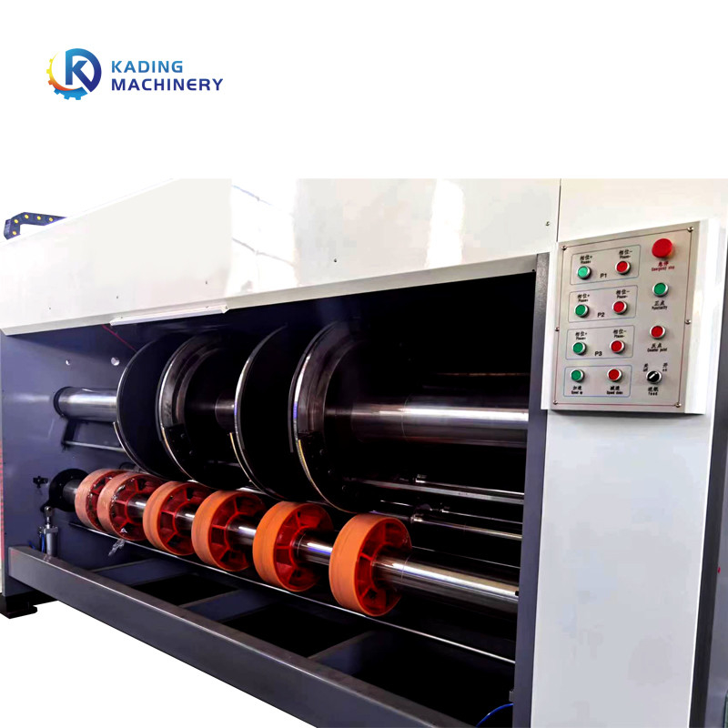 Macchina tagliante d'alimentazione a catena Flexo del contenitore di cartone che stampa scanalatura per la scatola piccola