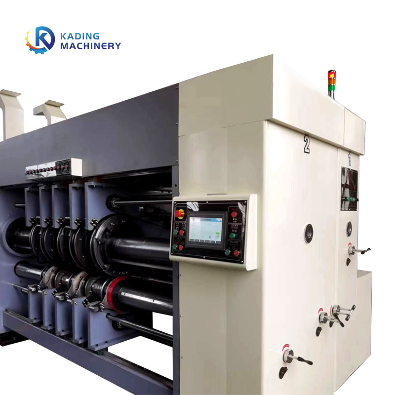 Macchina tagliante rotatoria automatica dei semi per le scatole ondulate con la stampatrice di Flexo