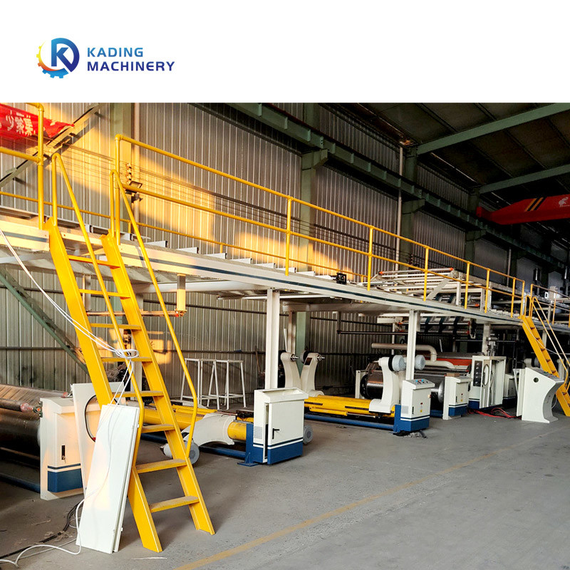 100m/Min Carton Box Manufacturing Machine con il singolo Facer per un cartone di 3 pieghe