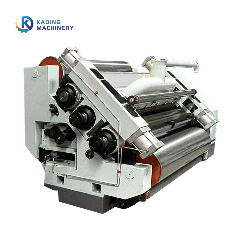 Tipo elettrico macchina del riscaldamento di ondulazione del singolo Facer con la linea di produzione ondulata per la fabbricazione del cartone ondulato