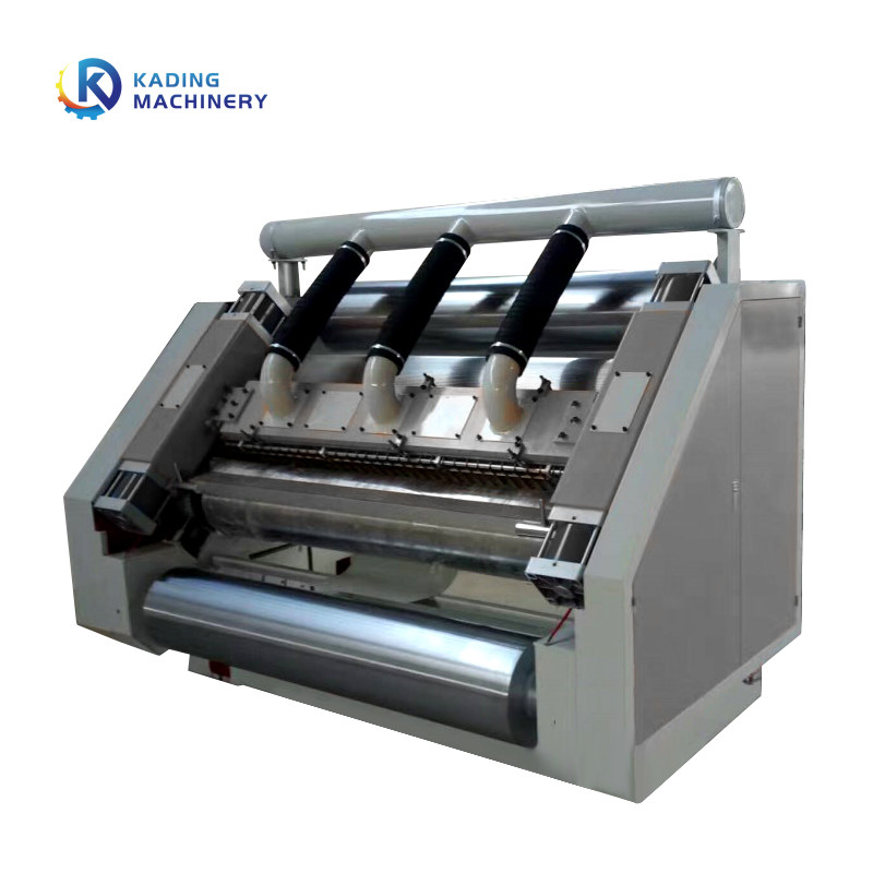 Tipo elettrico macchina del riscaldamento di ondulazione del singolo Facer con la linea di produzione ondulata per la fabbricazione del cartone ondulato