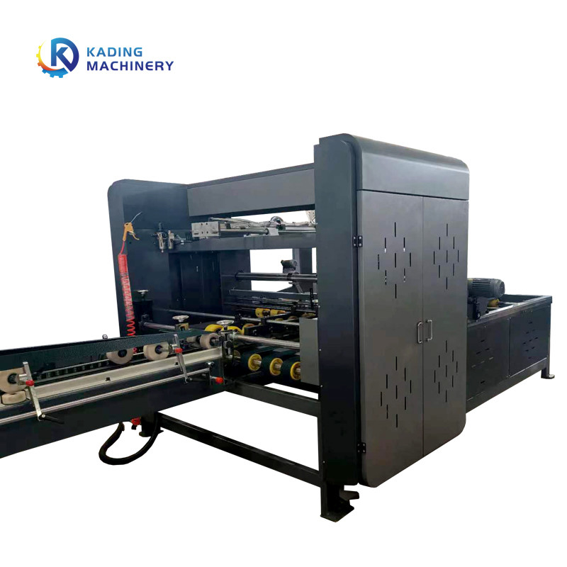 1050 chiodi/macchina automatica minuscola di Gluer della cartella con aspirazione di vuoto che si alimenta per i contenitori irregolari di cartone