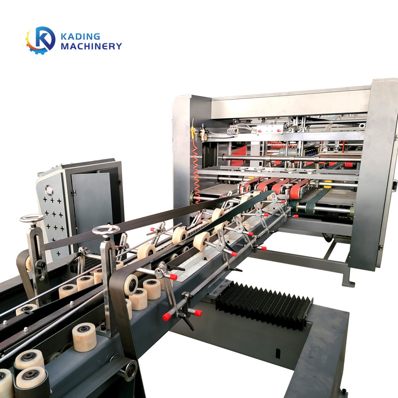 Macchina d'incollatura piegante automatica piena con la funzione di conteggio automatica per l'incollatura del caso d'incollatura