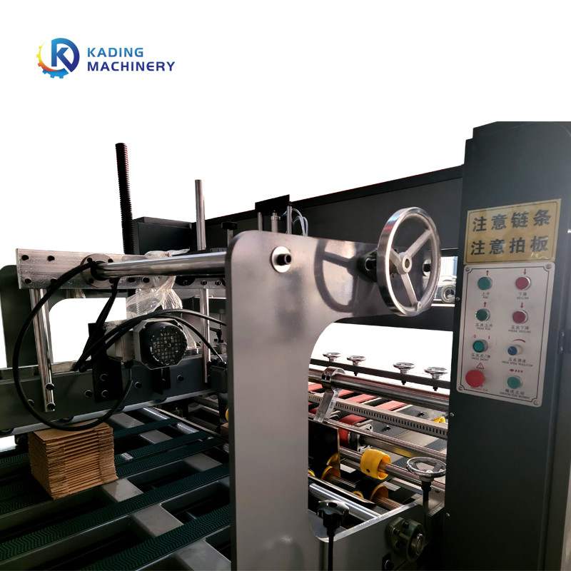 Macchina automatica di Gluer della cartella per cartone ondulato con controllo dello SpA