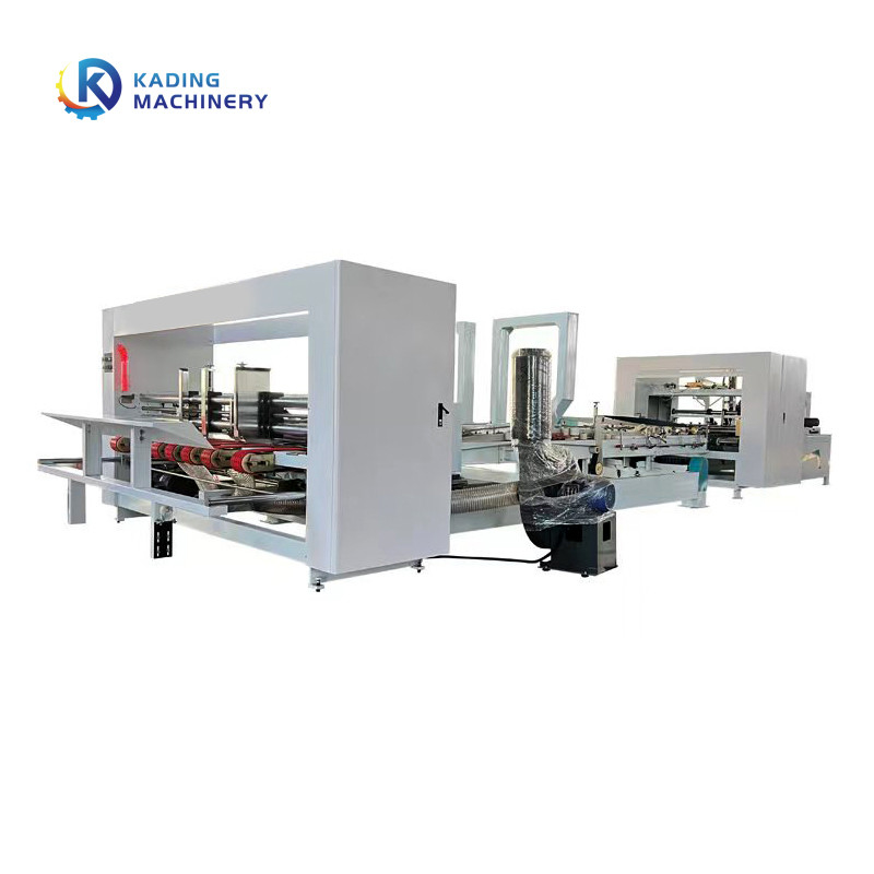 Macchina di Gluer della cartella del bordo di 3 strati con l'alimentazione automatica per l'incollatura del cartone d'imballaggio
