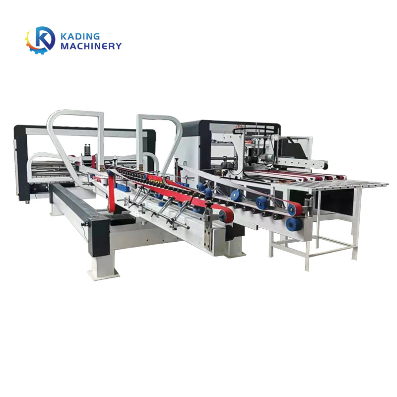 220 pezzi Min Corrugated Folder Gluer For hanno ondulato la fabbricazione del cartone