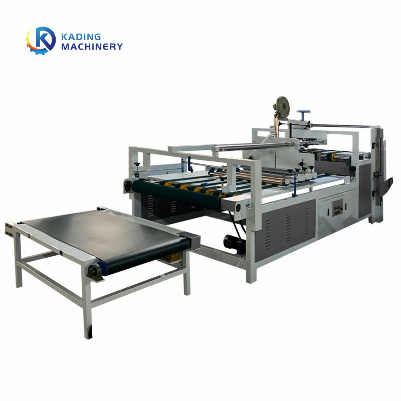 Cartella ondulata automatica Gluer della scatola dei semi per il contenitore di cartone di 2600mm 2800mm con l'alimentazione manuale
