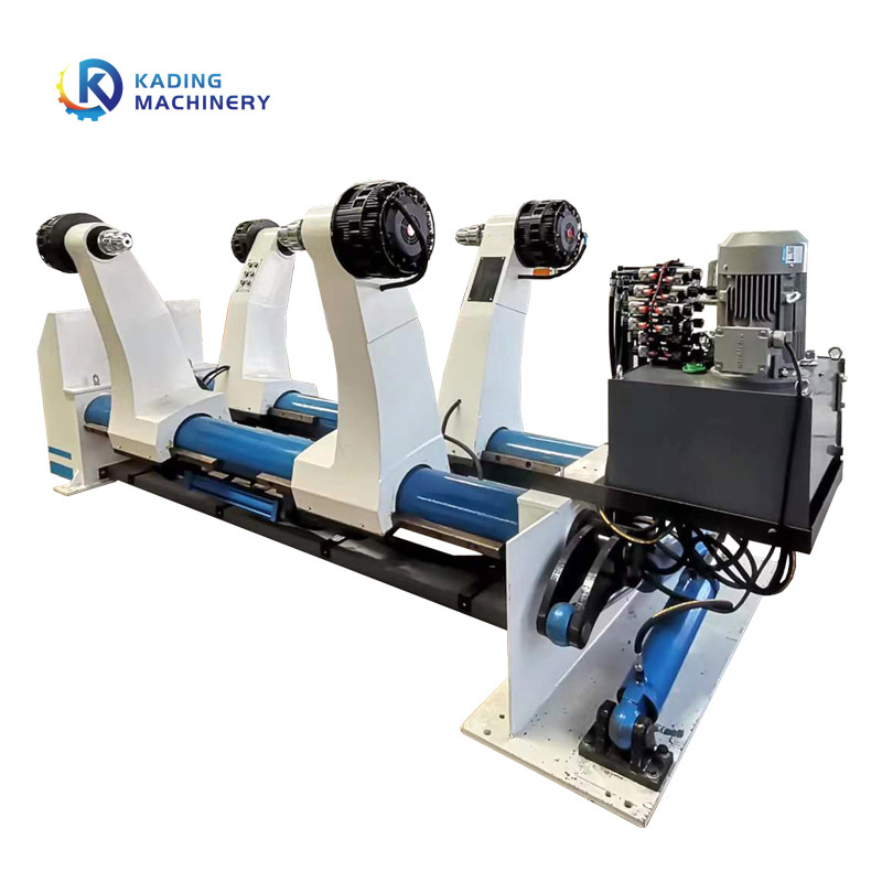tipo elettrico supporto di 380V 220V della bobina di Shaftless con il freno manuale per cartone di fornitura