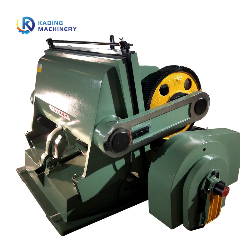 manuale della macchina di 28pcs/Min Die Cutting And Creasing per la pressatura della carta ondulata