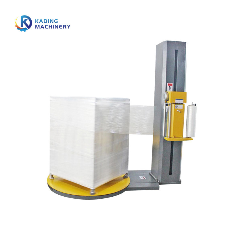 Una macchina avvolgitrice del pallet automatico dei semi di altezza di 2500mm per cartone ondulato