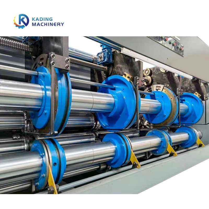 Macchina di stampa a base di inchiostro ad acqua Flexo corrugata con controllo PLC