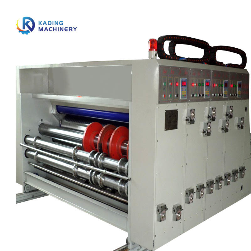 1-5 Colori Macchine per la stampa di cartoni a punta Alimentazione completamente automatica