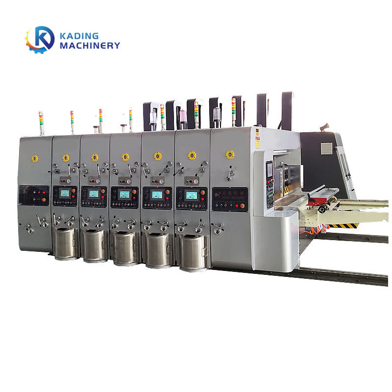 Equipaggiamento di stampa di imballaggio automatico completo 200pcs al minuto Max Cartone Dimensione 2800*1600mm