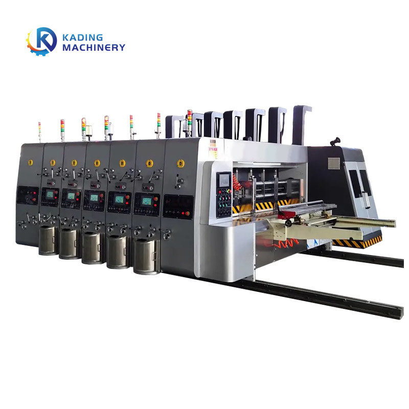 Leading Edge Slotter Flexo Cartone ondulato per cartone a 7 strati