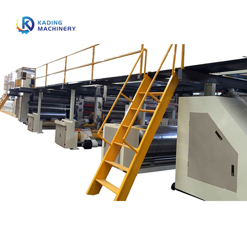 3 / 5 / 7 Linea di produzione di cartoni ondulati per imballaggi di cartone e cartone