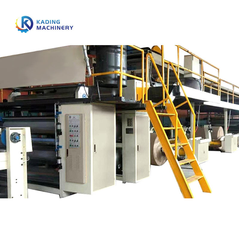 Linea di corrugatura automatica con supporto idraulico per rotolatori e cambio rapido a facciata singola