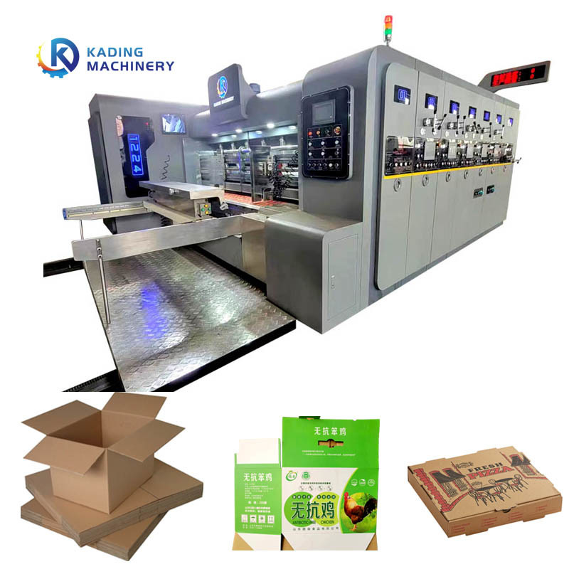 Macchina per la stampa di cartone a 2,6 m completamente automatica con stampante ad inchiostro per cartone ondulato