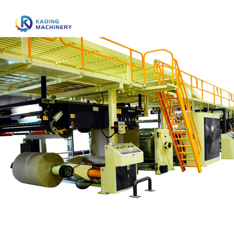 3 / 5 Ply Quick Change Single Faced Corrugation Machine 220m / min Velocità di lavoro