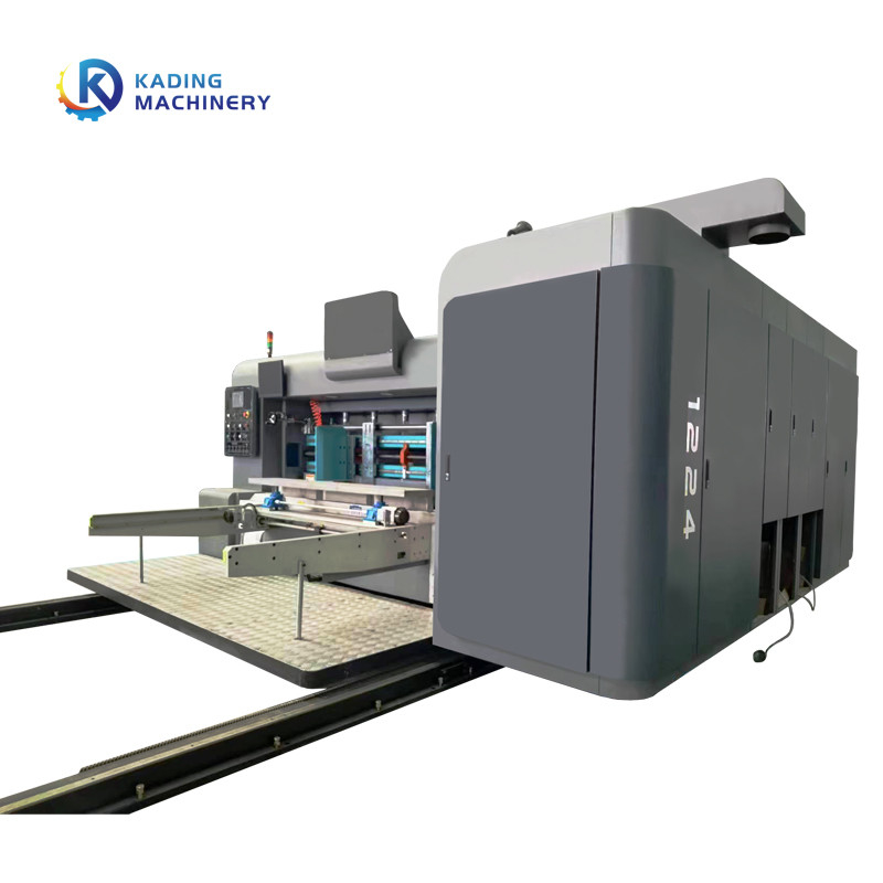 Macchina di stampa a scatola ondulata completamente automatica per la produzione di scatole di cartone ondulato