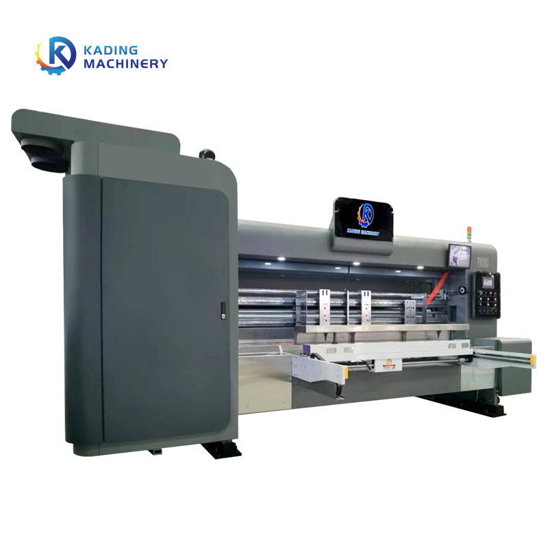 200pcs / min Macchina per la stampa di scatole ondulate per la fabbricazione di scatole di cartone ondulate