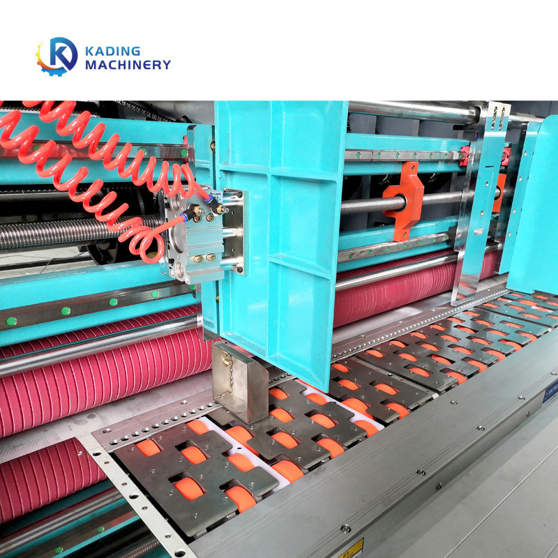 Macchina per la stampa a scatola ondulata ad alta precisione con velocità di lavoro di 200 pcs/min