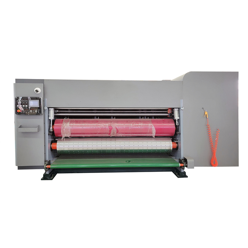 Stampa flexografica Macchina da stampa a scatola ondulata a 4 colori Stampa